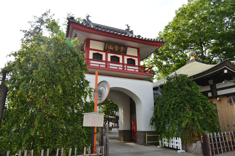 成願寺 長者閣 入口1