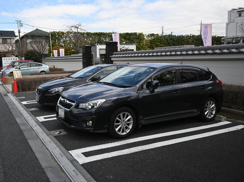 常在寺 駐車場