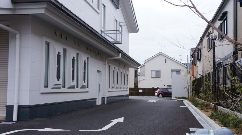 羽曳野メモリアルホール 駐車場1