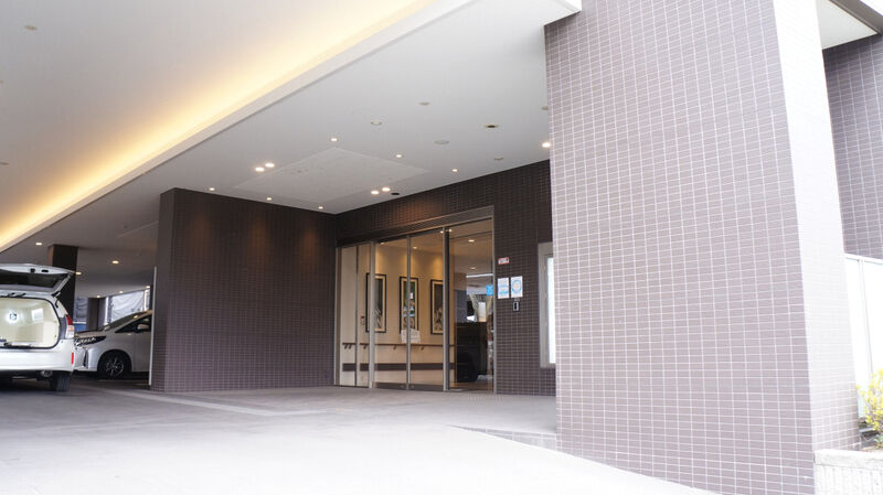長原典礼会館 エントランス