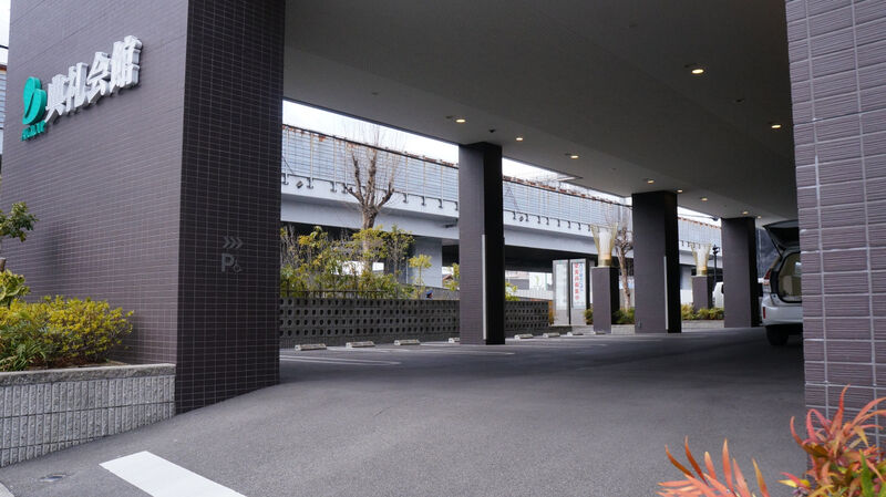 長原典礼会館 駐車場