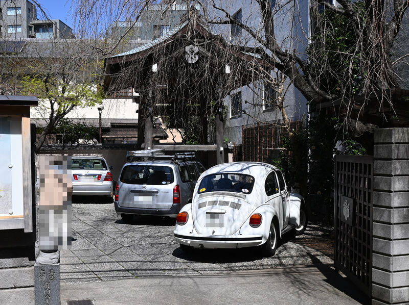 聖輪寺本堂 駐車場