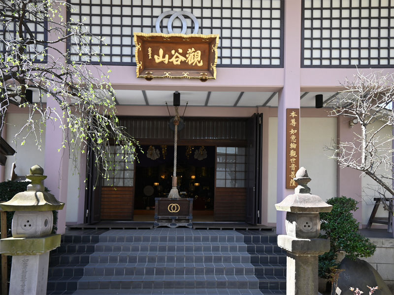 聖輪寺本堂 本堂入口