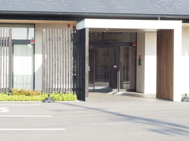 カノン江南斎場 入り口