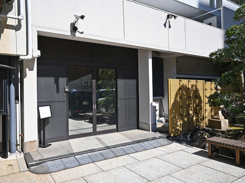 長泉寺 斎場入口