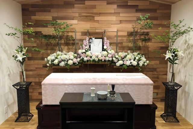 光祥院別館　結祥庵 ④結祥庵　生花祭壇1
