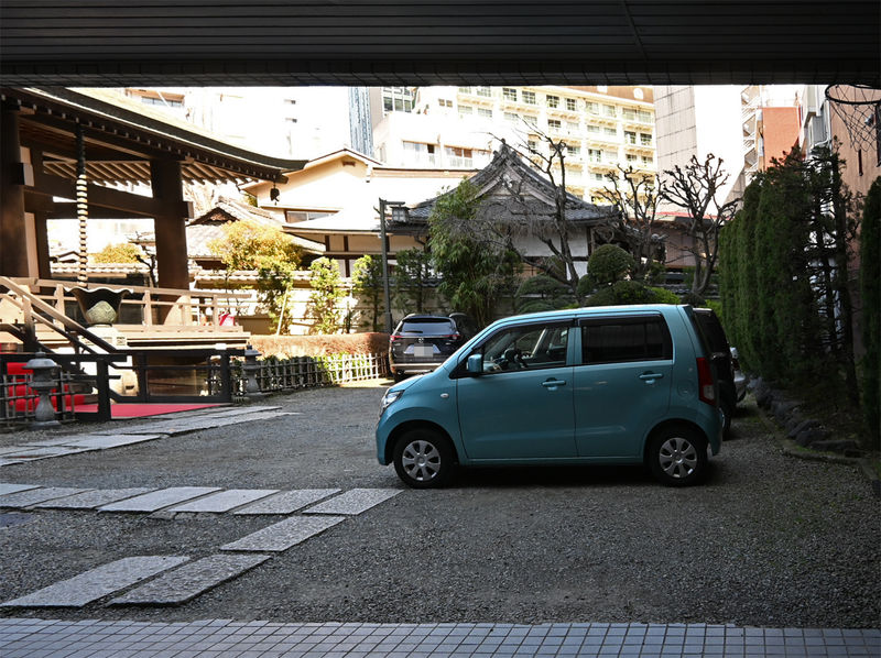 妙善寺 駐車場