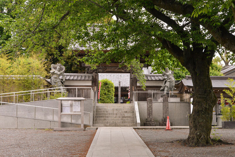 慈眼寺誠心殿 参道