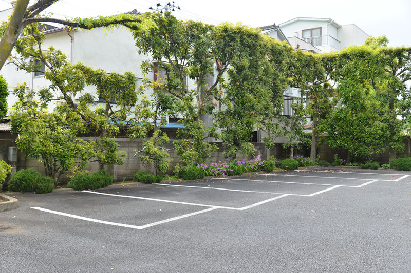上妙寺 慈恩堂 駐車場1