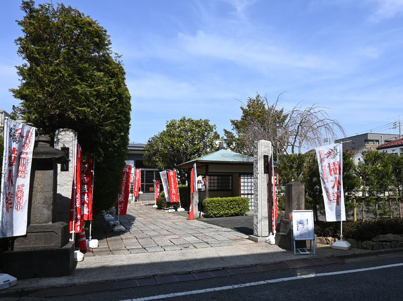 妙成寺 門