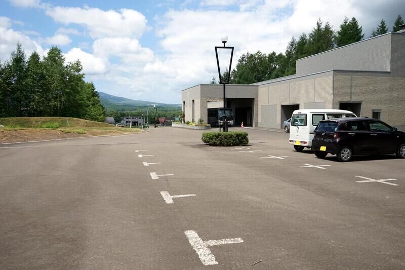 倶知安町斎場 駐車場