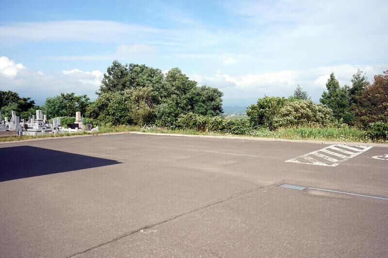 共和町斎場 駐車場