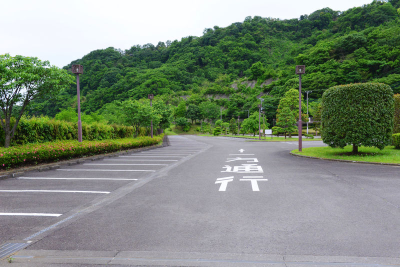 愛川聖苑 駐車場