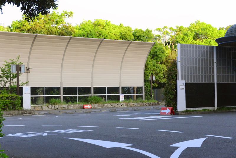 横須賀市立中央斎場 駐車場
