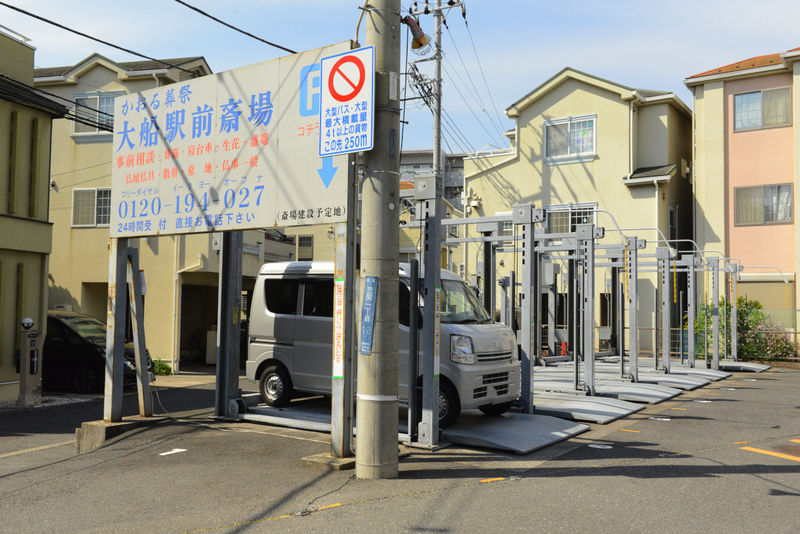 大船駅前斎場 駐車場