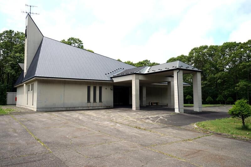 鵡川斎場 外観