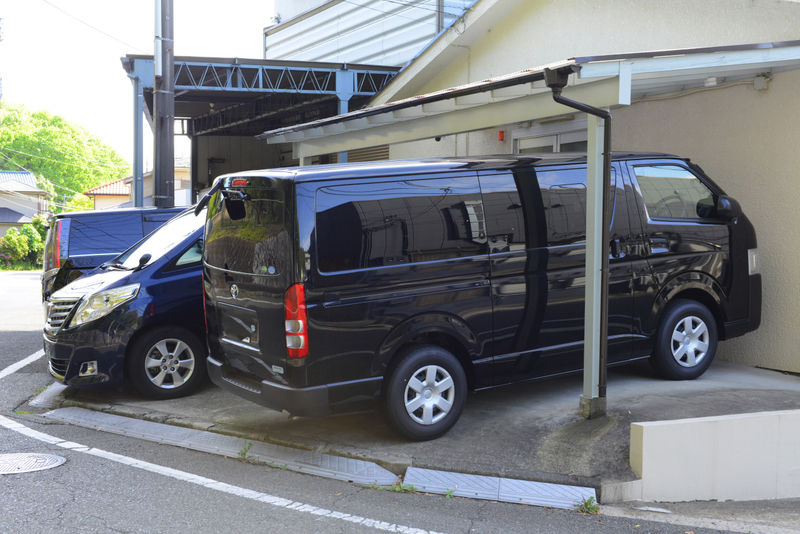 ワコウホール 駐車場