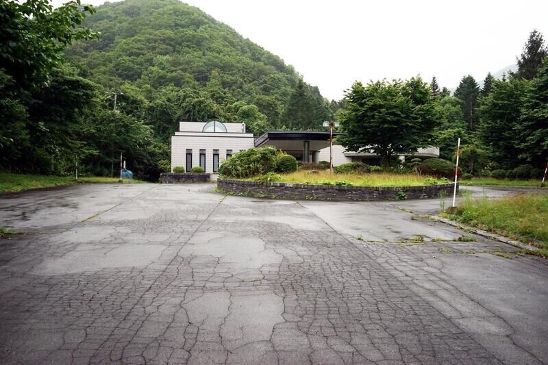 函館市 南茅部斎場 駐車場