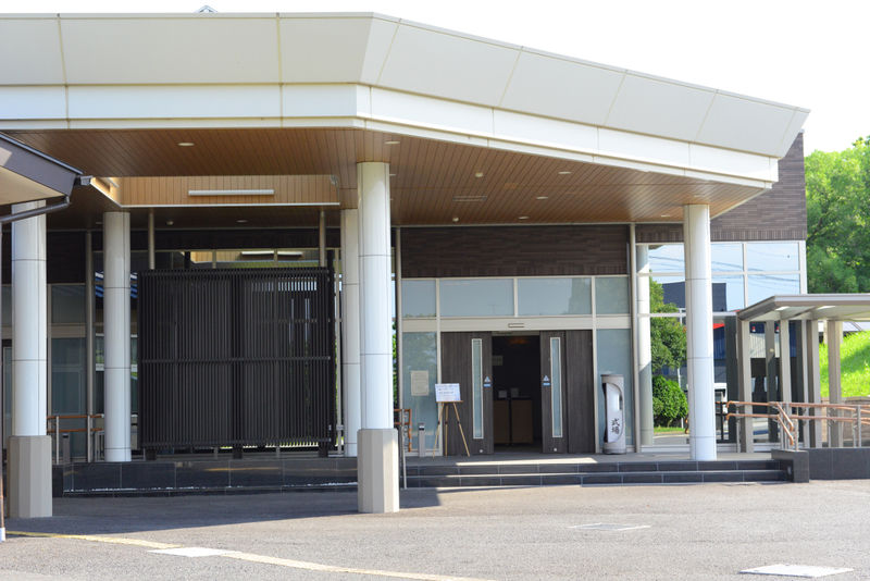 行田市斎場 入り口
