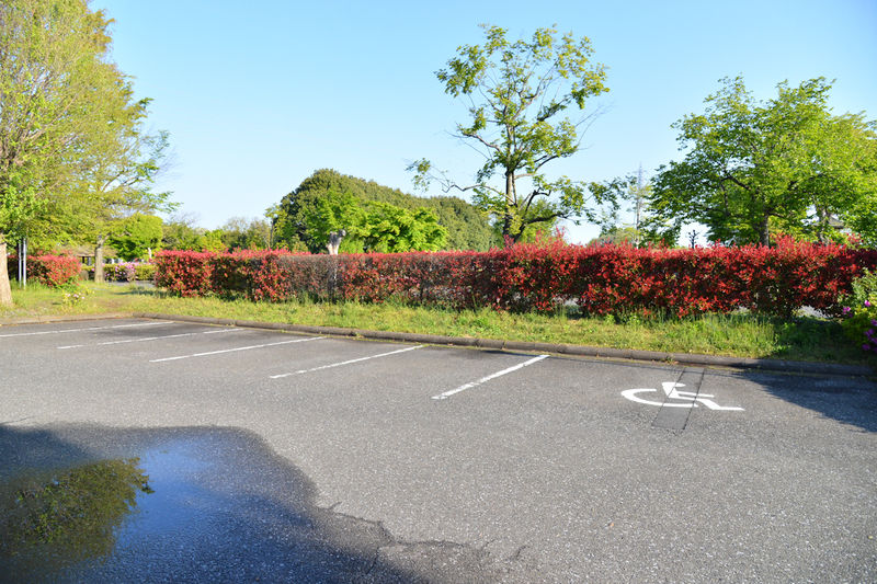 新座市営墓園 駐車場1