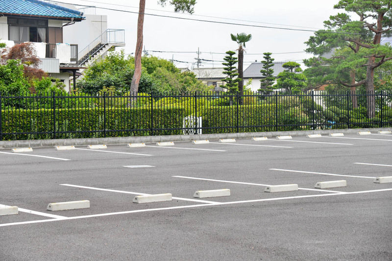 新東松山斎場 駐車場1