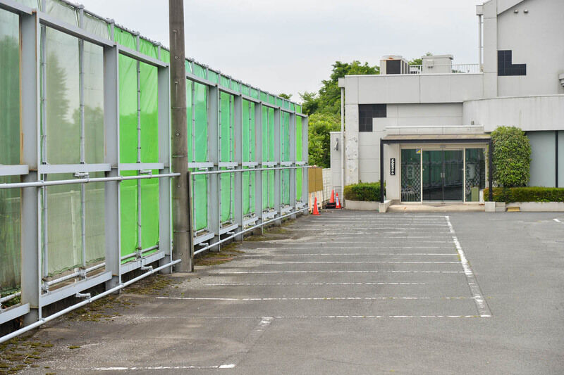 都幾川ホール 駐車場1