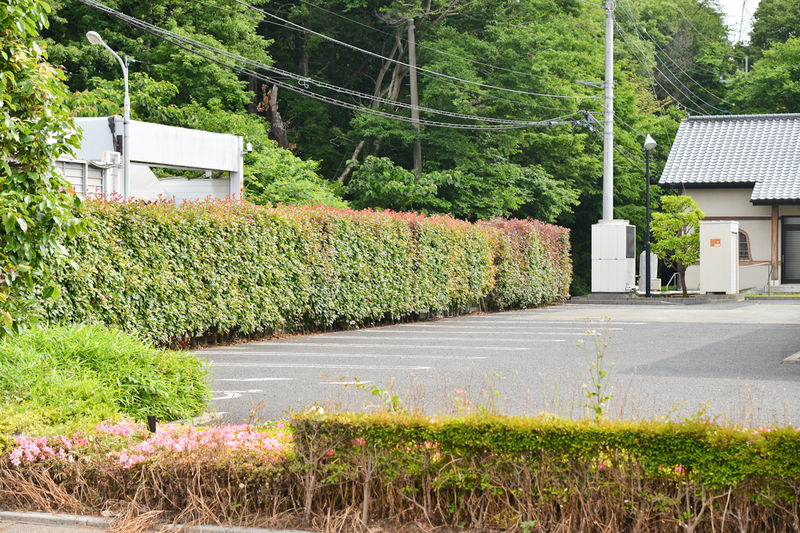 北岩岡法要殿 駐車場1