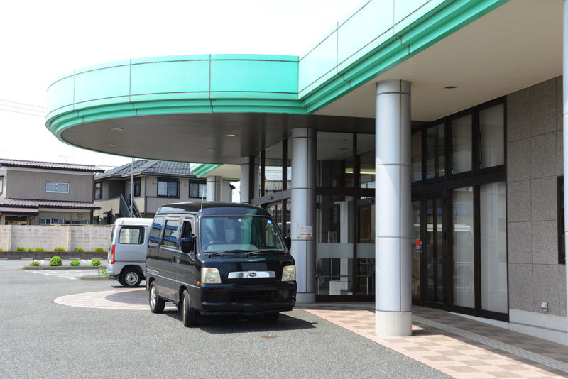 JAセレモニーホールコスモス 入り口