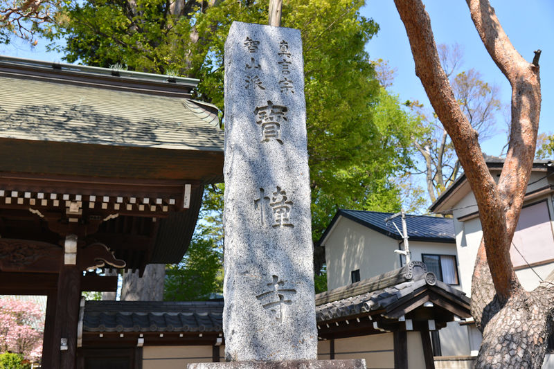 宝幢寺 東雲閣 看板1