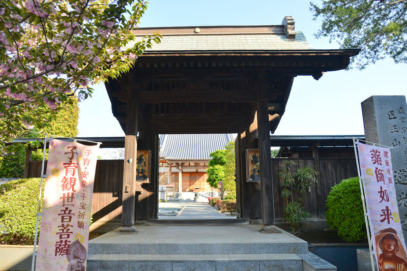 蓮光寺 聖天堂 入口1