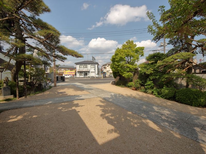 東陽寺 駐車場1