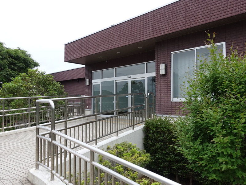 松戸市斎場 入口