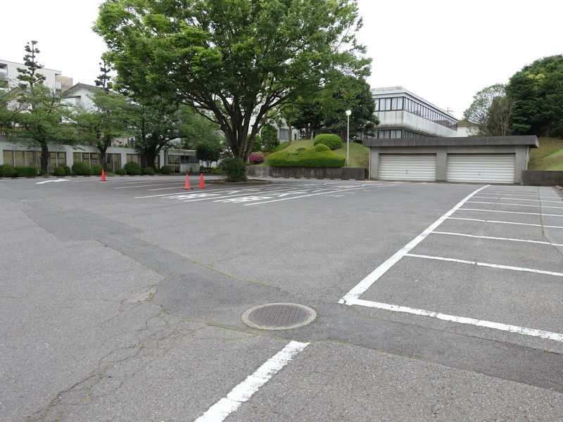 松戸市斎場 駐車場
