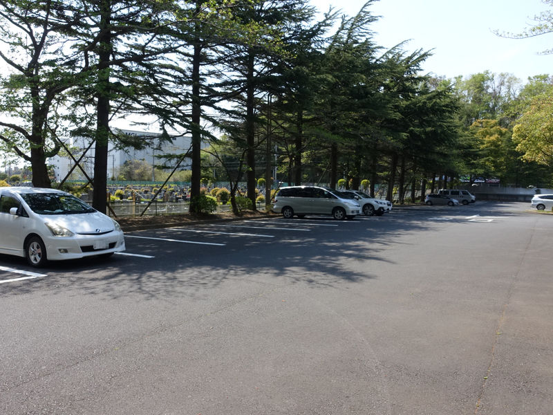 市川市斎場 駐車場1