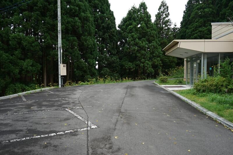 函館市 戸井斎場 駐車場
