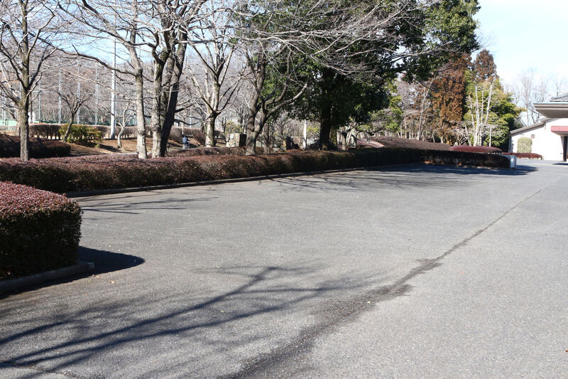 坂東市営斎場 駐車場
