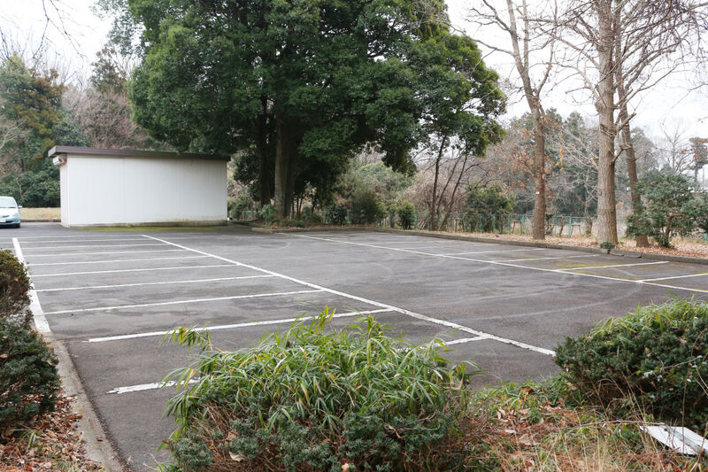 常総市斎場 駐車場