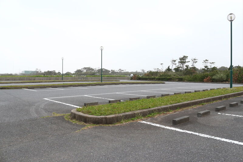 かみす聖苑 駐車場