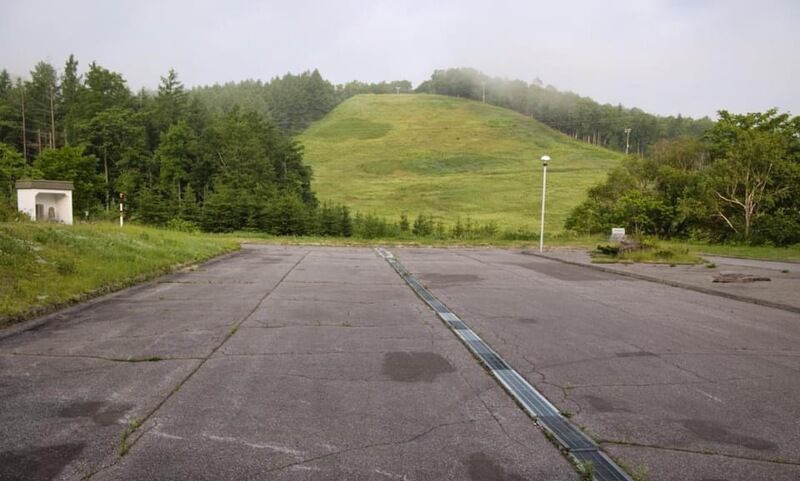 留辺蘂町葬斎場 駐車場