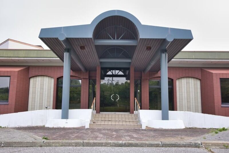 留辺蘂町葬斎場 入口