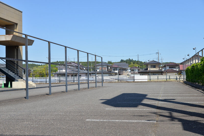 矢板斎場 駐車場