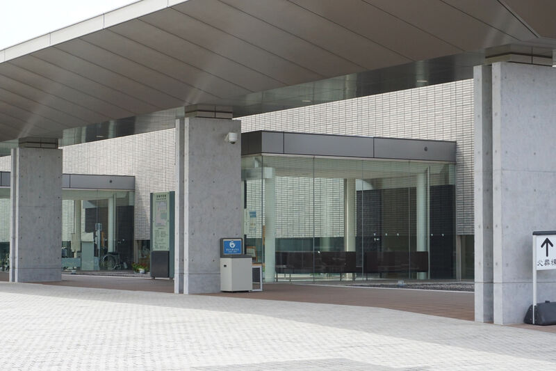 前橋市斎場 入口