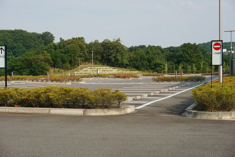 高崎市斎場 駐車場