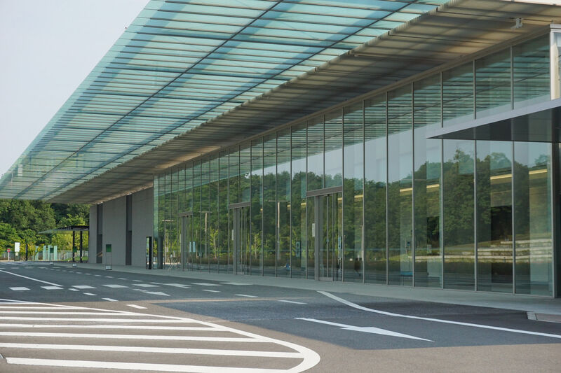 高崎市斎場 入口