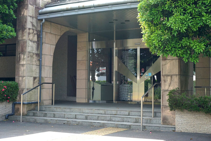 太田市斎場 入口