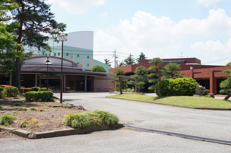 館林市斎場 入口