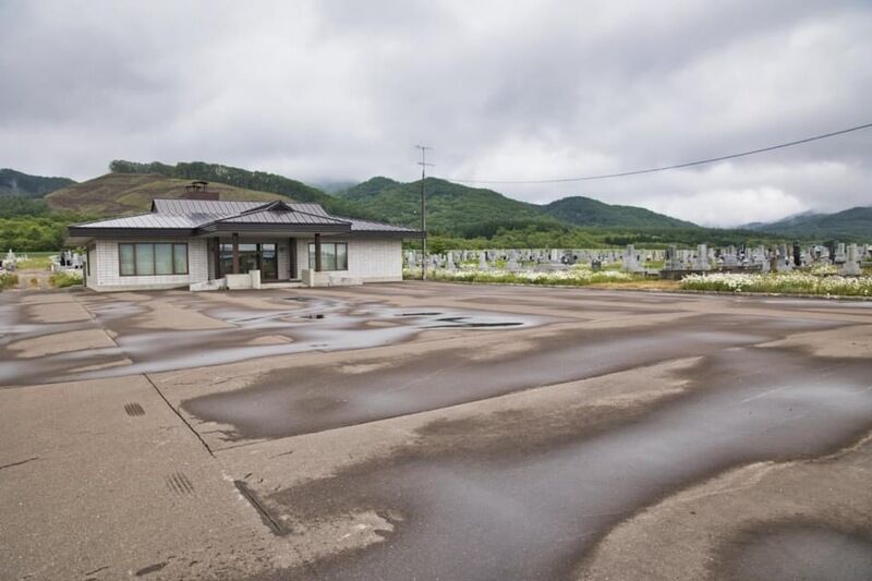 上湧別町斎場 駐車場