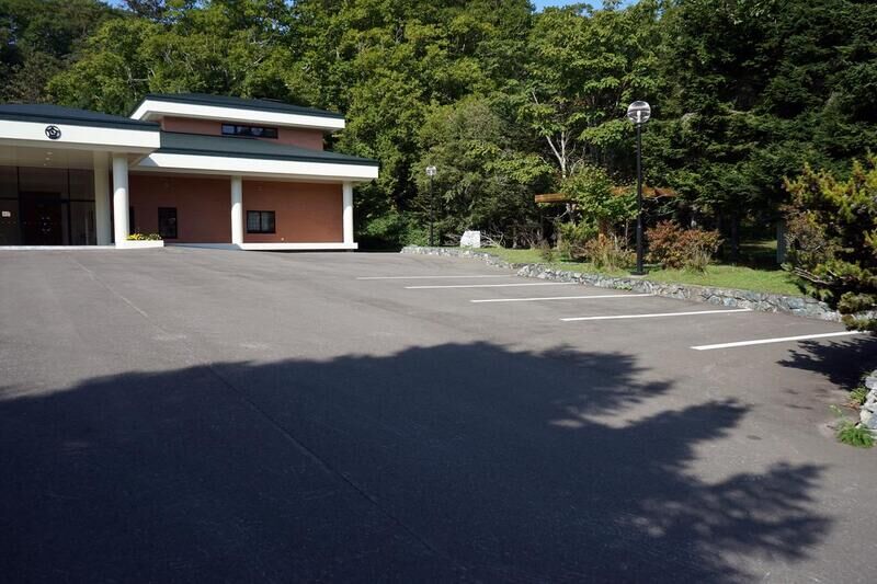 白糠斎場 駐車場