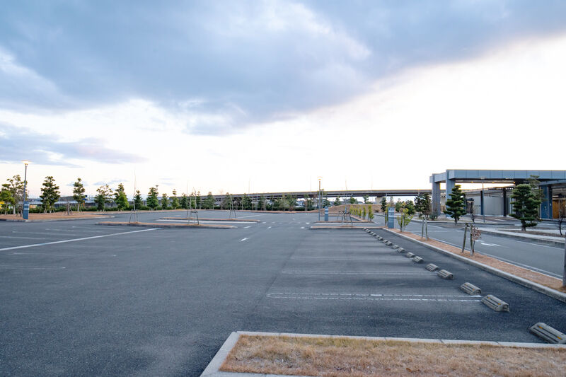 愛西市総合斎苑 駐車場2