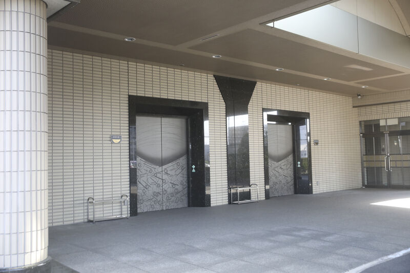 一宮市尾西斎場 玄関